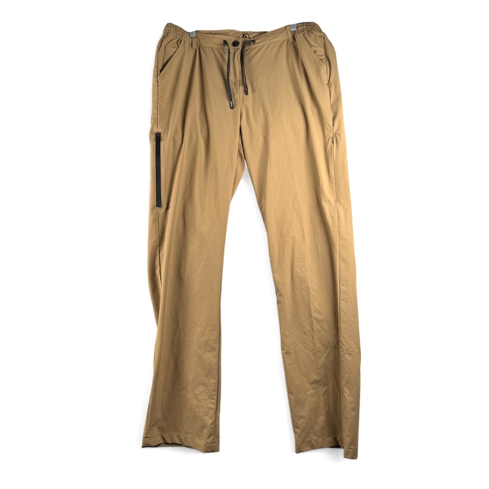 New Apricoat Mens Adventure Pants In Beige Water Resistant Stain Repellant Sz 10